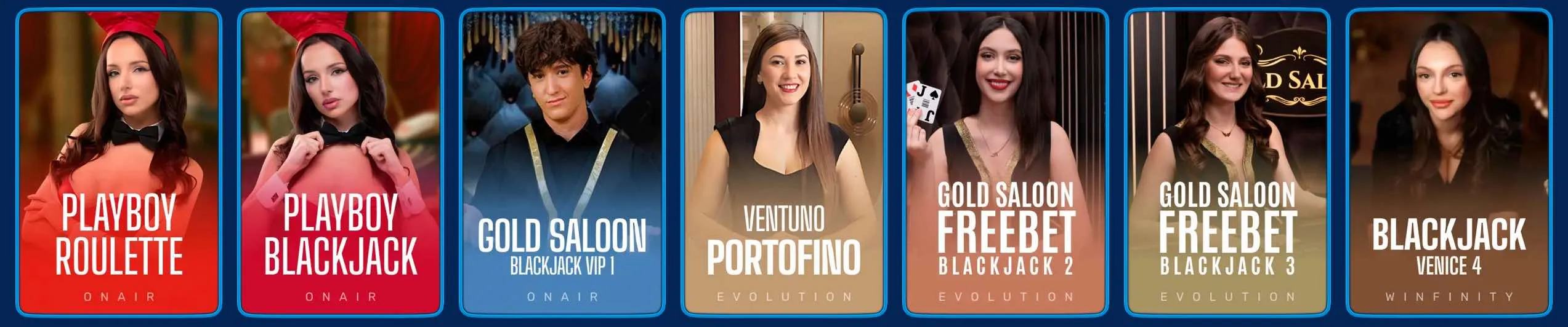 Live casino en tafelspellen
